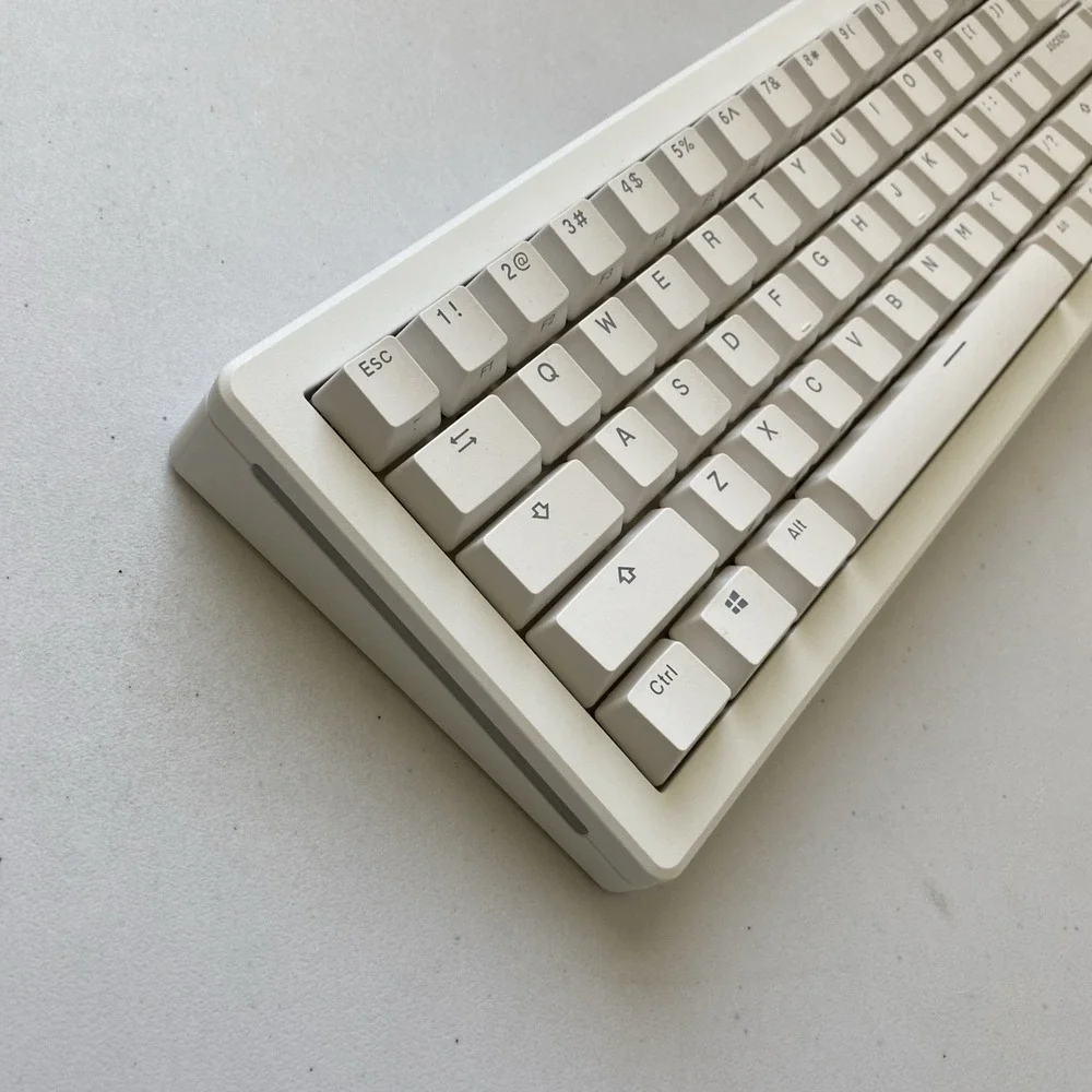 Glorious - GMMK 3 65% Wired Mechanical‎ Linear Switch Gaming Keyboard - WHITE
